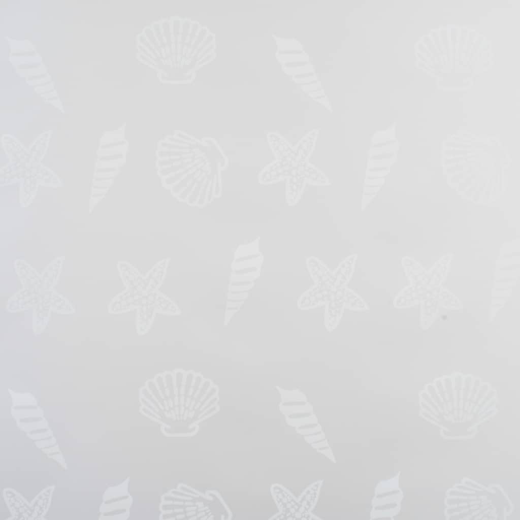 Duschrollo 80x240 cm Seesternmuster