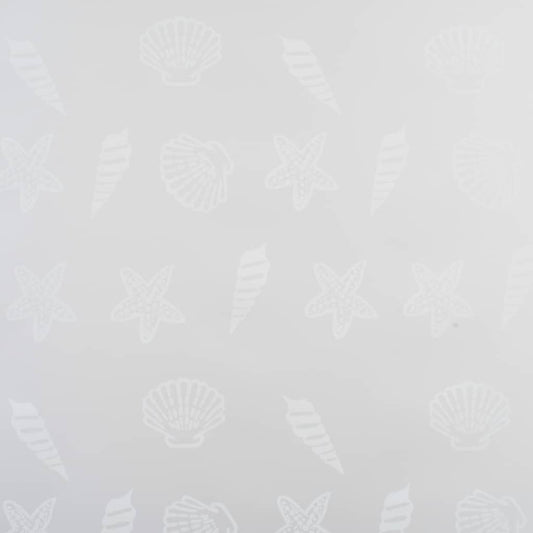 Duschrollo 80x240 cm Seesternmuster