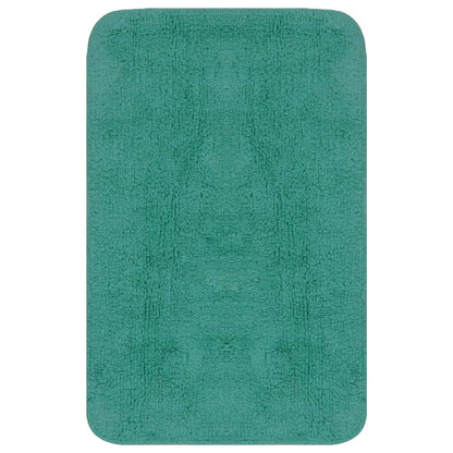 Badematten-Set 3-tlg. Stoff Türkis