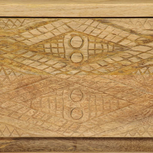 TV-Schrank Massivholz Mango 110x30x40 cm