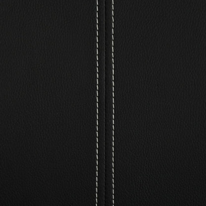 Freischwinger 2 Stk. Schwarz Kunstleder