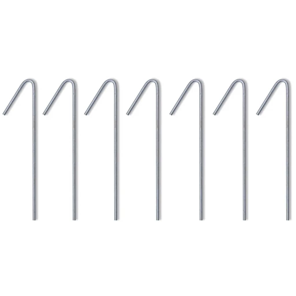 Faltzelt mit 2 Wänden 291x291x315 cm Cremeweiß