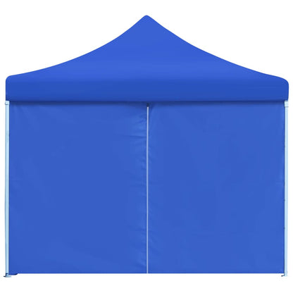 Faltzelt Partyzelt Pop-Up mit 8 Seitenwänden 870x291x315 cm Blau