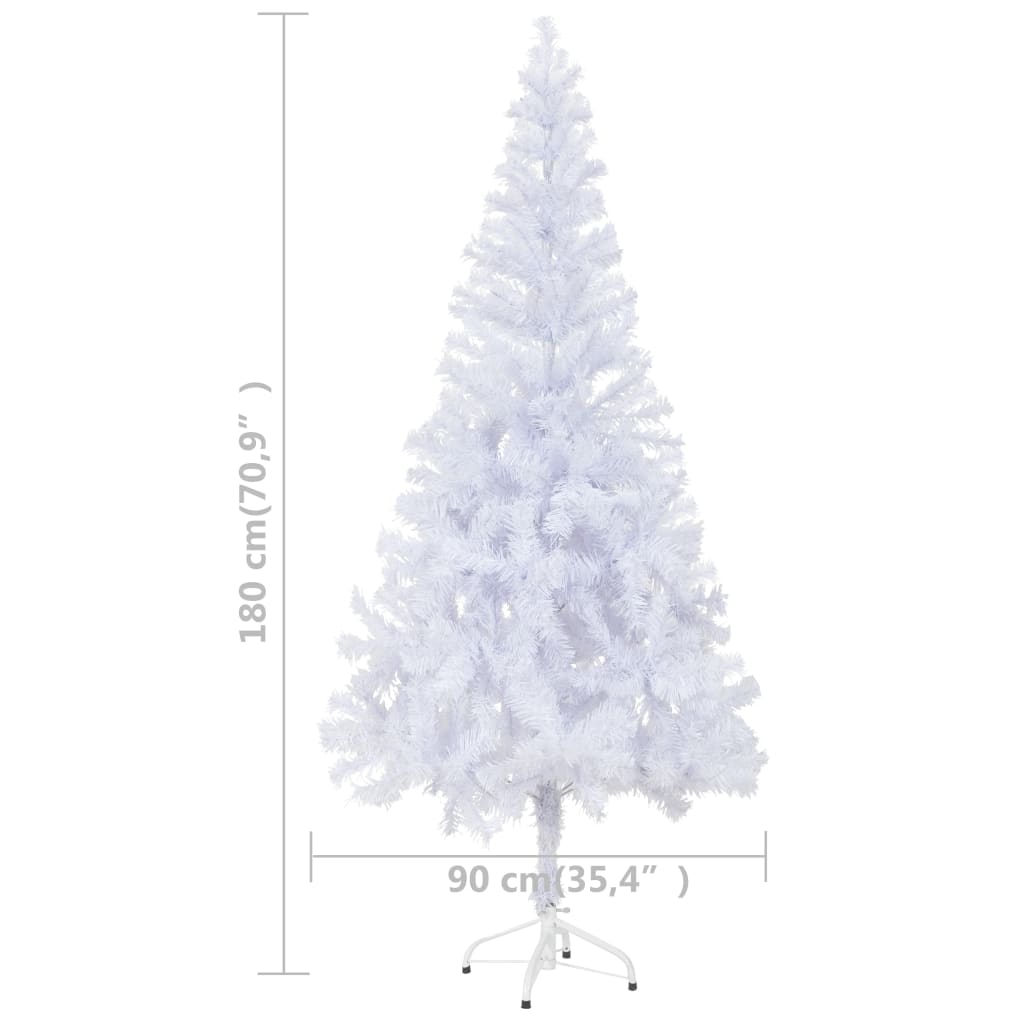 Künstlicher Weihnachtsbaum mit Ständer 180 cm 620 Zweige