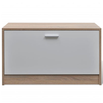 Garderobe 3-in-1  Schuhschrank, Spiegel & Garderobenpaneel