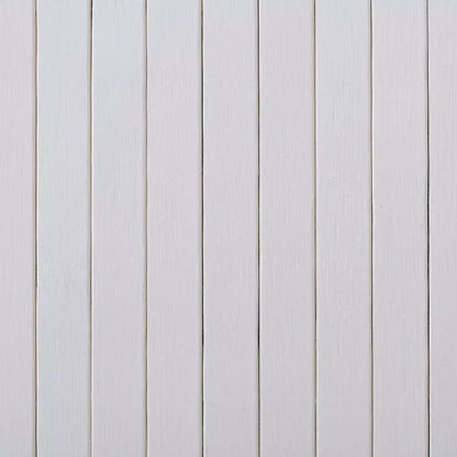 Raumteiler Bambus Weiß Breite 250 cm Höhe 165 cm