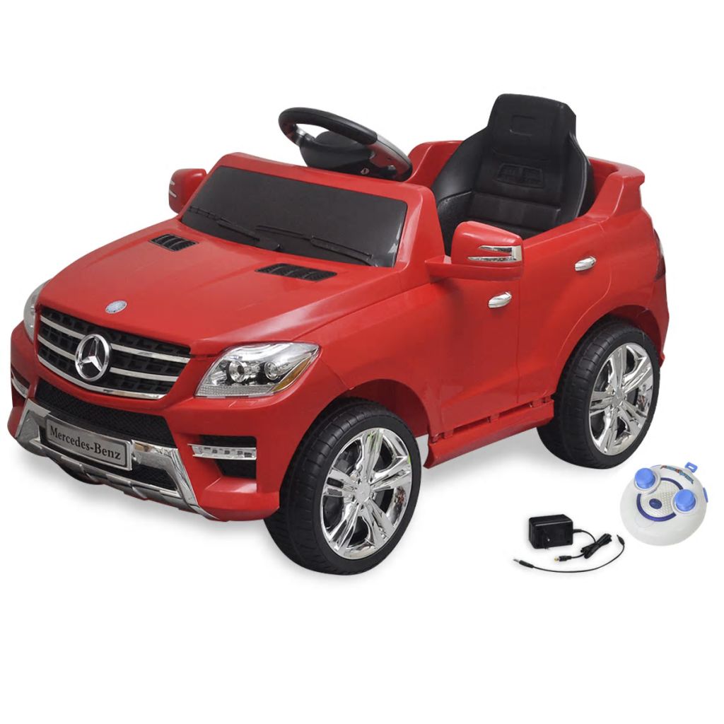 Elektroauto Ride-on Mercedes Benz ML350 Rot 6 V mit Fernbedienung