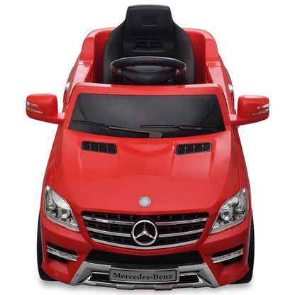 Elektroauto Ride-on Mercedes Benz ML350 Rot 6 V mit Fernbedienung