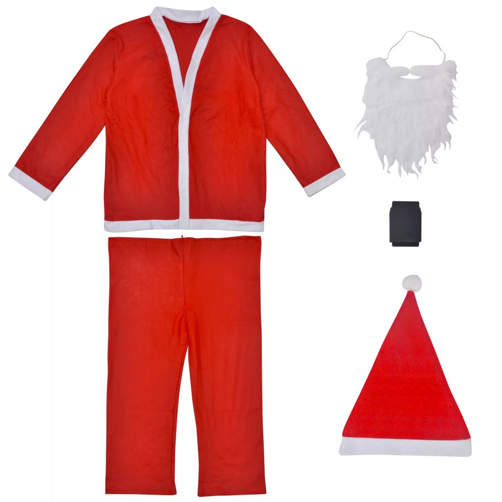 Weihnachtskostüm Weihnachtsmann Kostüm Set