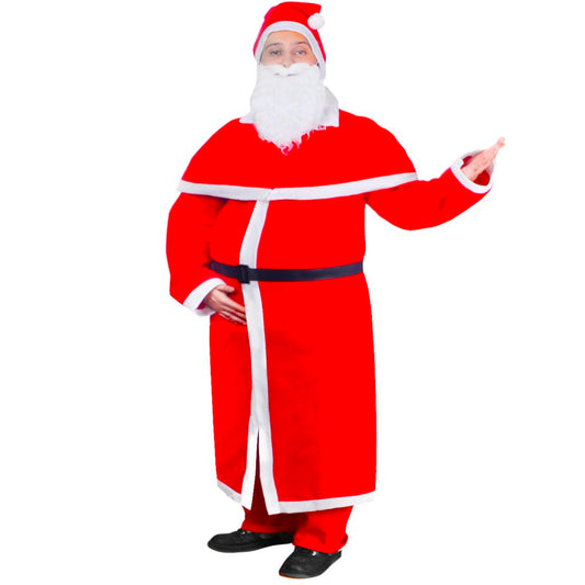 Weihnachtskostüm Weihnachtsmann Mantel Kostüm-Set