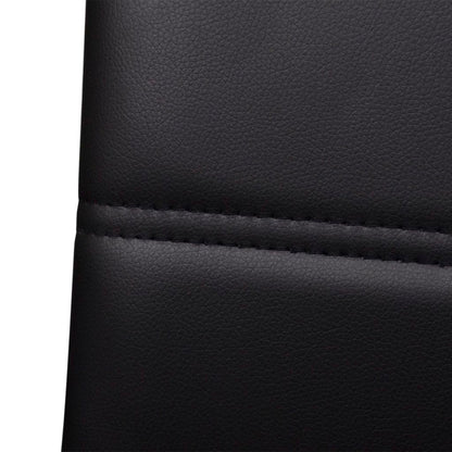 Freischwinger 6 Stk. Schwarz Kunstleder