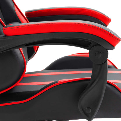 Gaming-Stuhl Rot Kunstleder