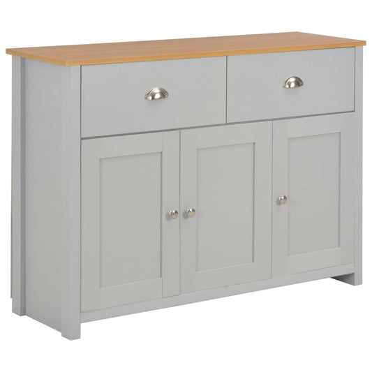 Sideboard Grau 112x35x81 cm