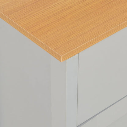 Sideboard Grau 112x35x81 cm