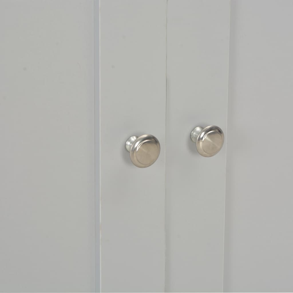 Sideboard Grau 112x35x81 cm