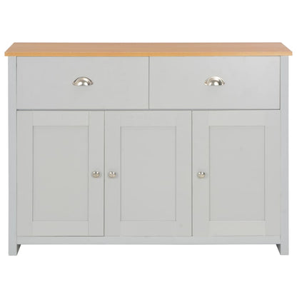 Sideboard Grau 112x35x81 cm