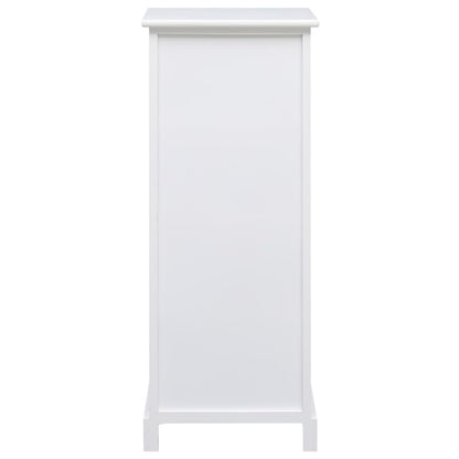 Beistellschrank 35x30x90 cm Massivholz Paulownia