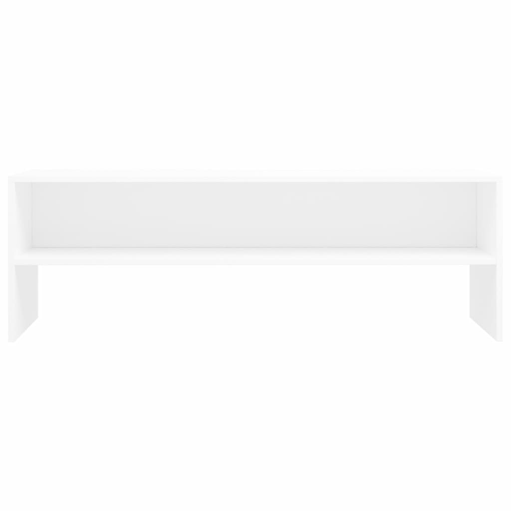 TV-Schrank Weiß 120x40x40 cm Holzwerkstoff