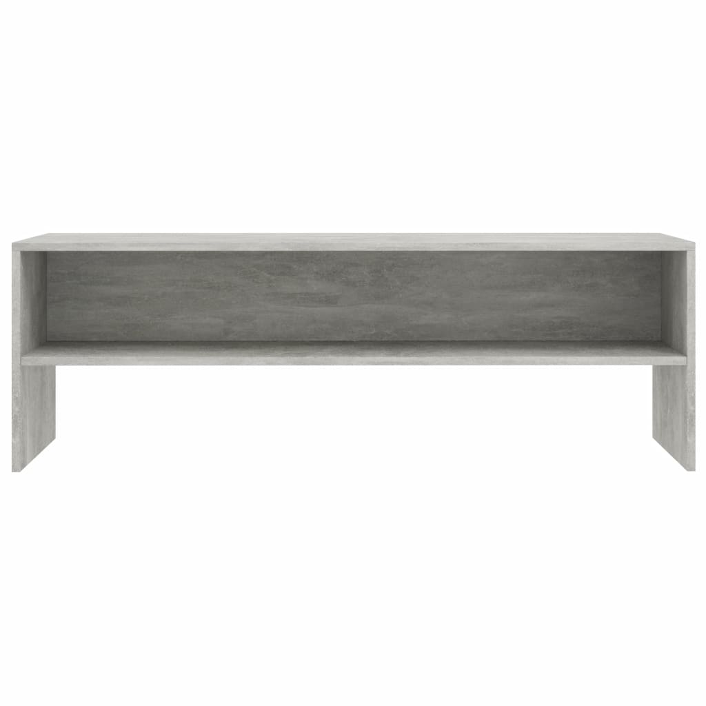 TV-Schrank Betongrau 120x40x40 cm Holzwerkstoff