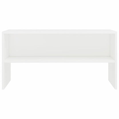 TV-Schrank Weiß 80x40x40cm Holzwerkstoff