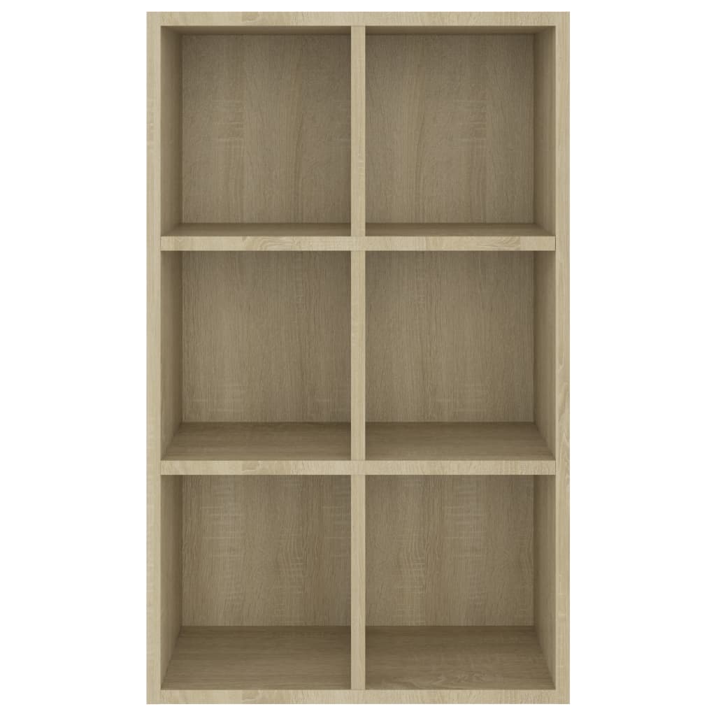 Bücherregal/Sideboard Sonoma-Eiche 66x30x98 cm Holzwerkstoff