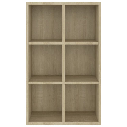 Bücherregal/Sideboard Sonoma-Eiche 66x30x98 cm Holzwerkstoff