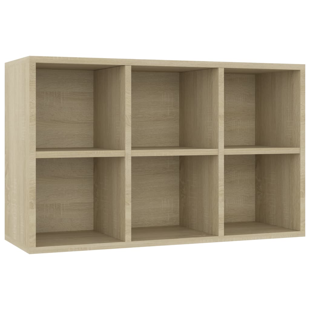 Bücherregal/Sideboard Sonoma-Eiche 66x30x98 cm Holzwerkstoff