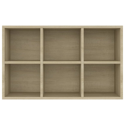 Bücherregal/Sideboard Sonoma-Eiche 66x30x98 cm Holzwerkstoff