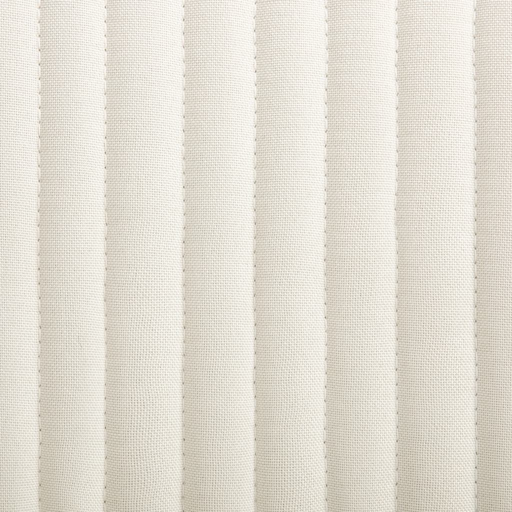 Esszimmerstühle 6 Stk. Creme Stoff