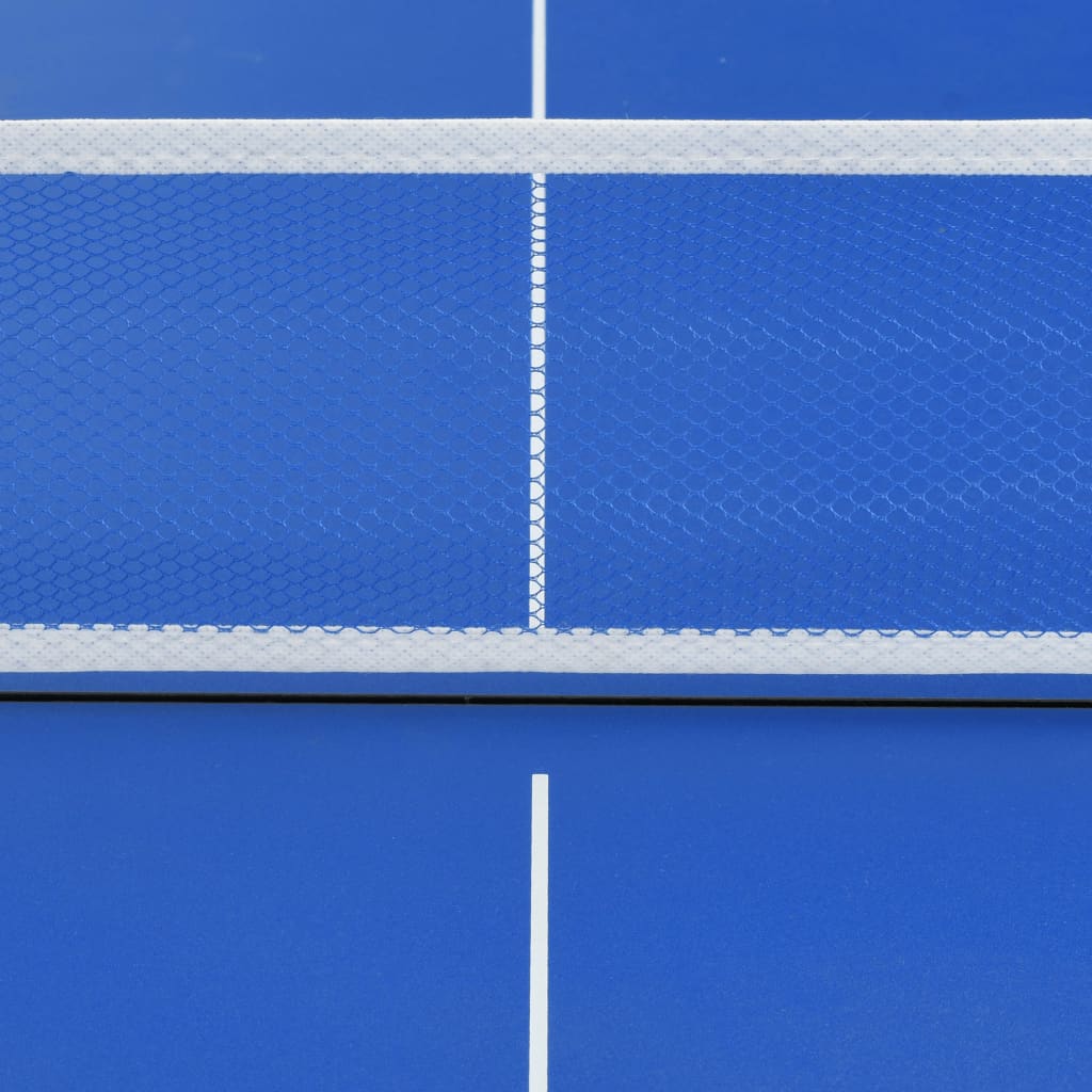 5-Fuß-Ping-Pong-Tisch mit Netz 152 x 76 x 66 cm Blau