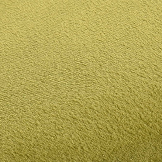 Hocker Senfgrün und Golden Samt 28 x 36 cm