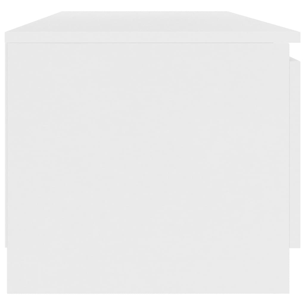 TV-Schrank Weiß 140×40×35,5 cm Holzwerkstoff