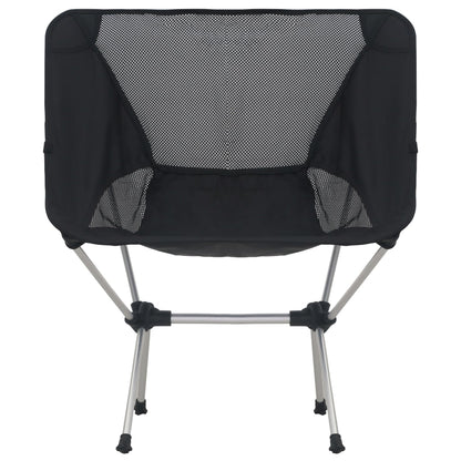 Klappbare Campingstühle 2 Stk. mit Tragetasche 54x50x65 cm Alu