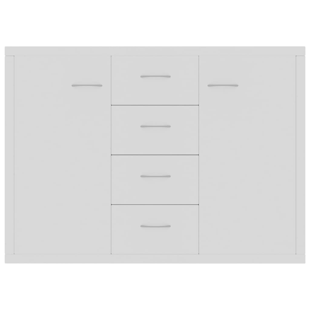 Sideboard Weiß 88x30x65 cm Holzwerkstoff