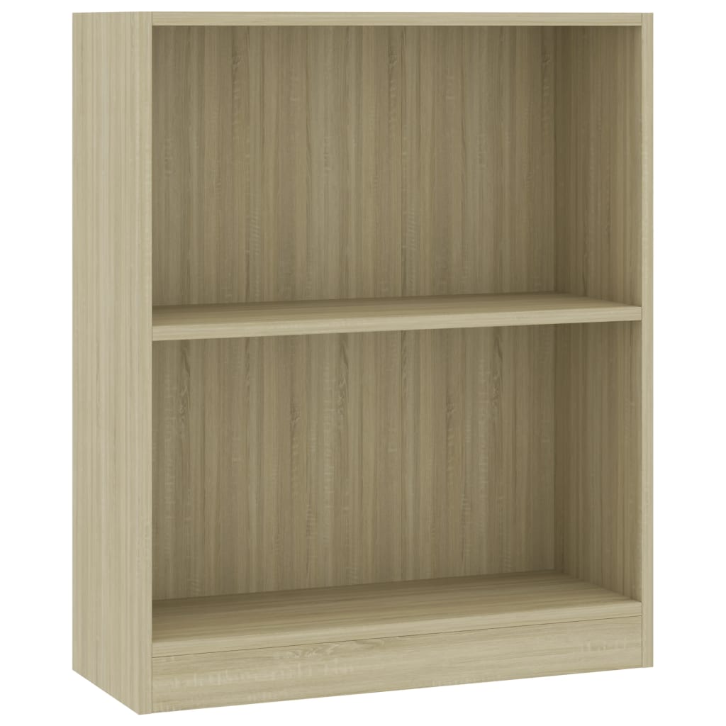 Bücherregal Sonoma-Eiche 60x24x76 cm Holzwerkstoff