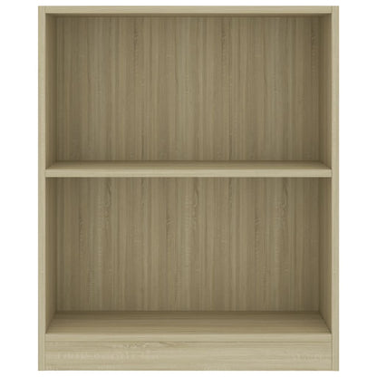 Bücherregal Sonoma-Eiche 60x24x76 cm Holzwerkstoff