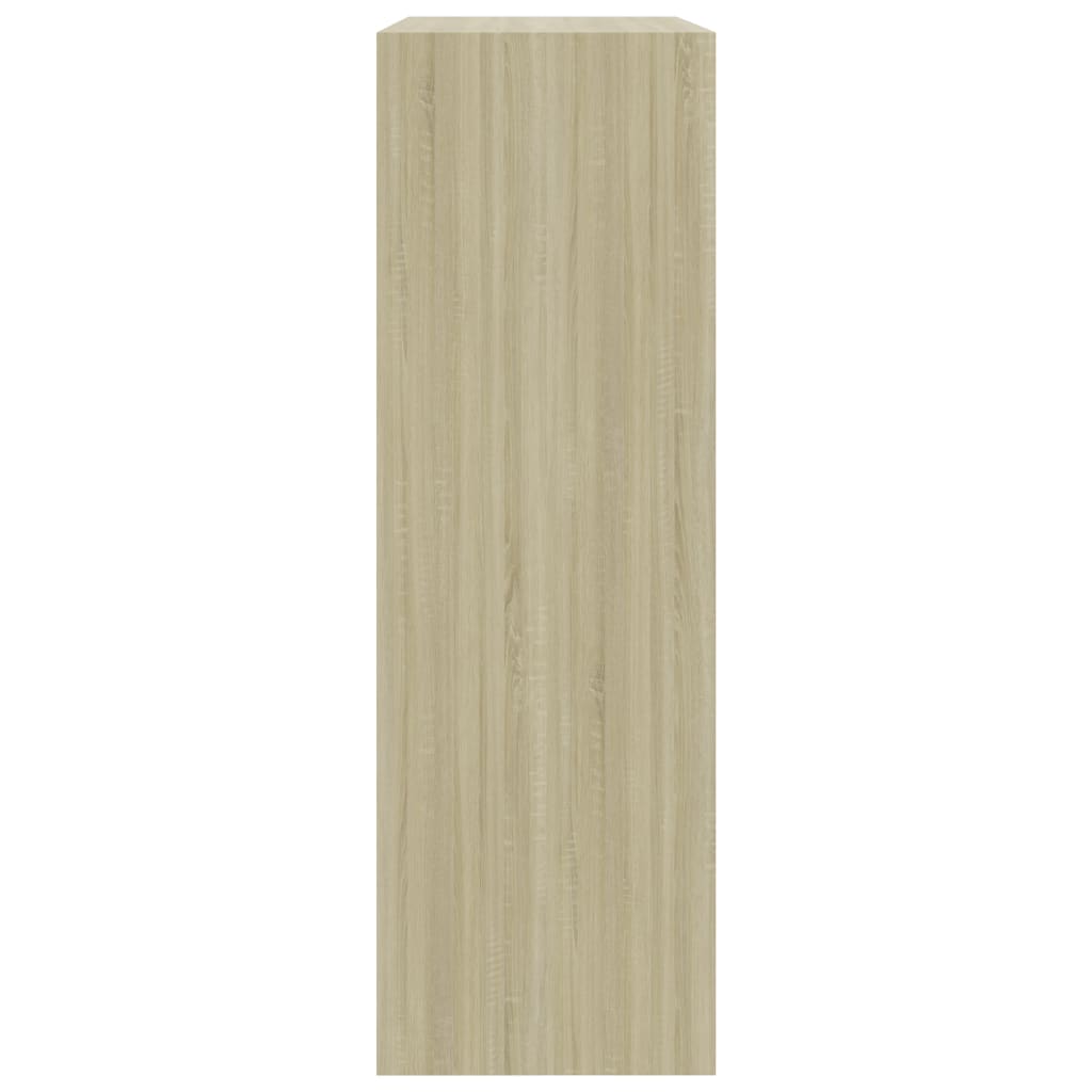 Bücherregal Sonoma-Eiche 60x24x76 cm Holzwerkstoff