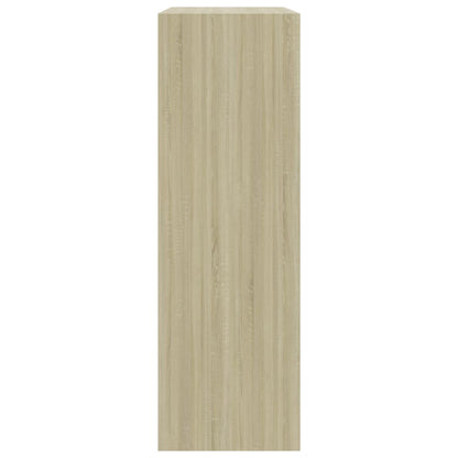 Bücherregal Sonoma-Eiche 60x24x76 cm Holzwerkstoff