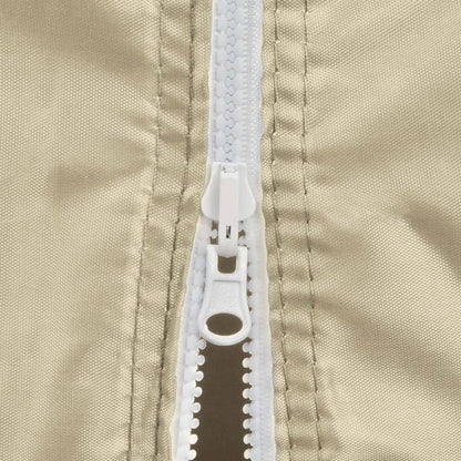 Profi-Partyzelt Faltbar mit 4 Seitenwänden 3×6m Stahl Creme