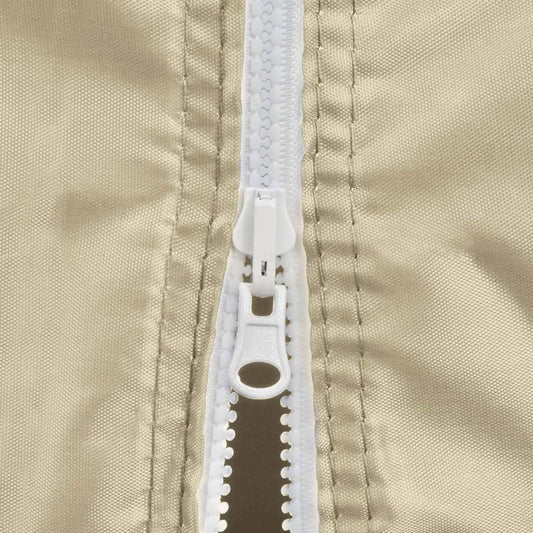 Profi-Partyzelt Faltbar mit 4 Seitenwänden 3×6m Stahl Creme