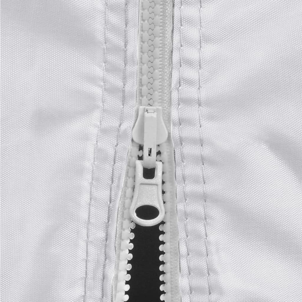 Partyzelt Faltbar mit 4 Seitenteilen 3x4,5 m Weiß