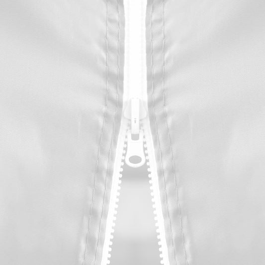 Pop-Up Partyzelt Faltbar mit 5 Seitenwänden 3x9 m Weiß