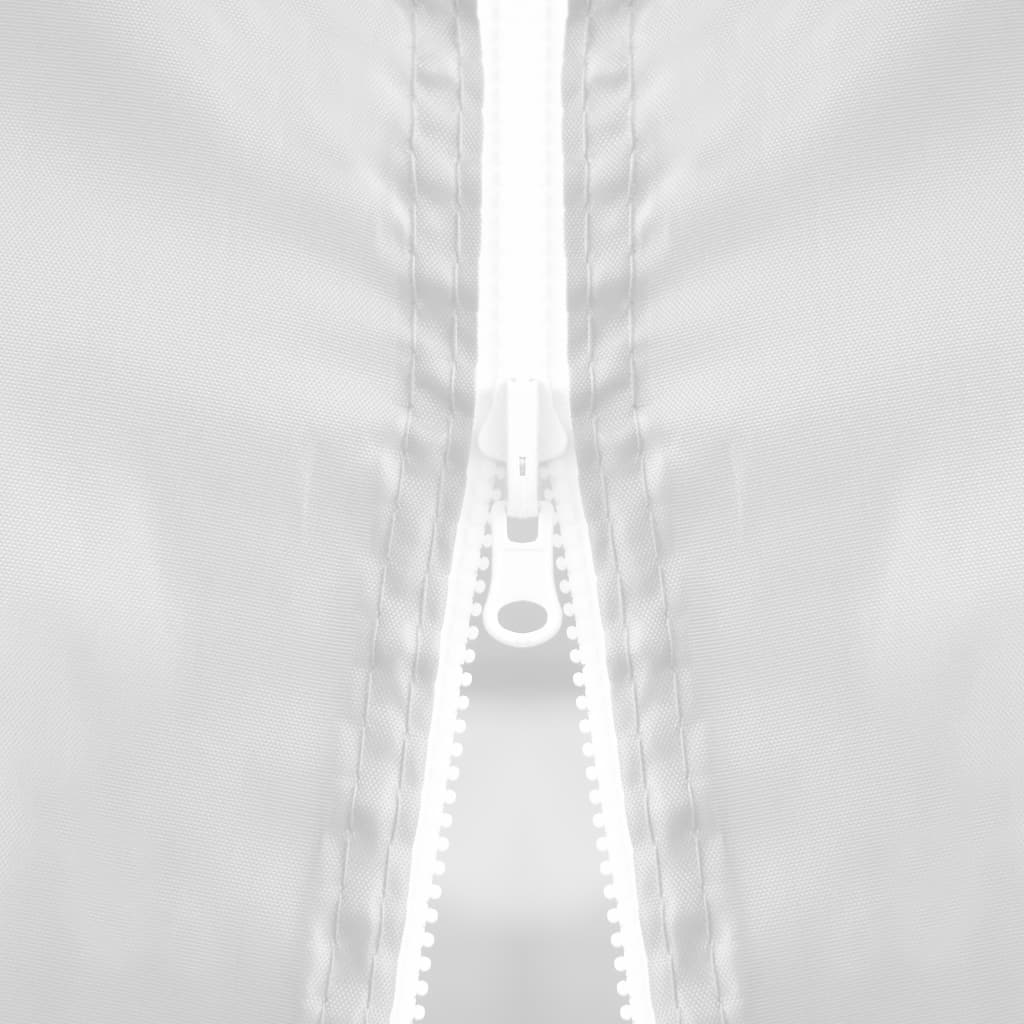 Pop-Up Partyzelt Faltbar mit 8 Seitenwänden 3x9 m Weiß