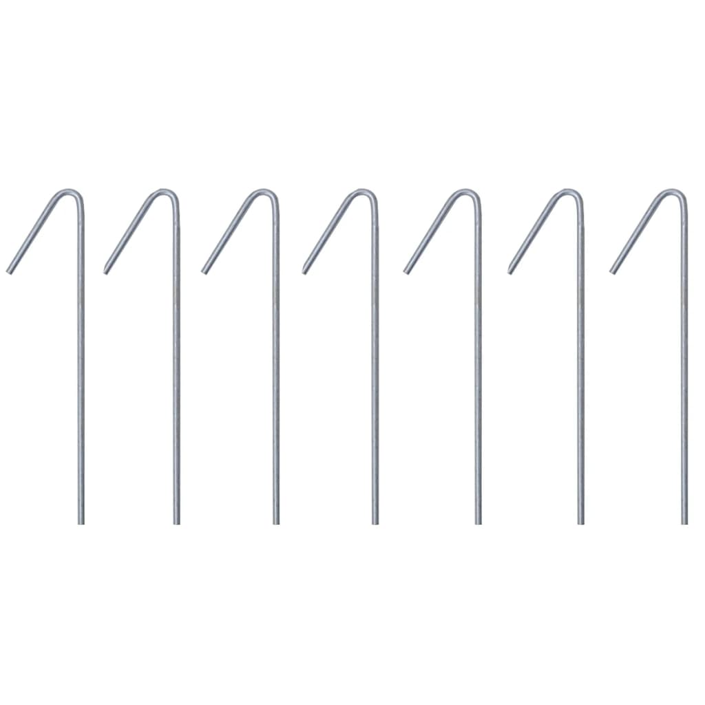 Profi-Partyzelt Faltbar mit 4 Seitenwänden 2×2m Stahl Anthrazit