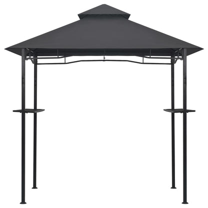 BBQ-Pavillon 240x150x255 cm Anthrazit Stahl