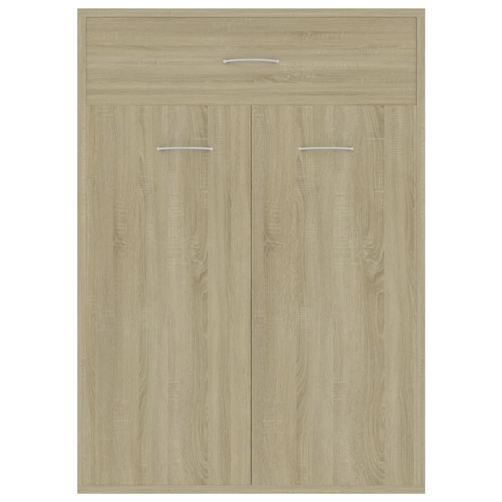 Schuhschrank Sonoma-Eiche 60x35x84 cm Holzwerkstoff