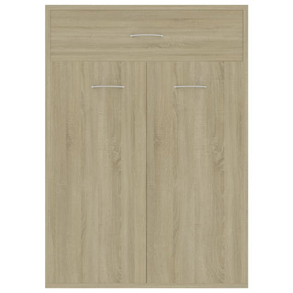 Schuhschrank Sonoma-Eiche 60x35x84 cm Holzwerkstoff