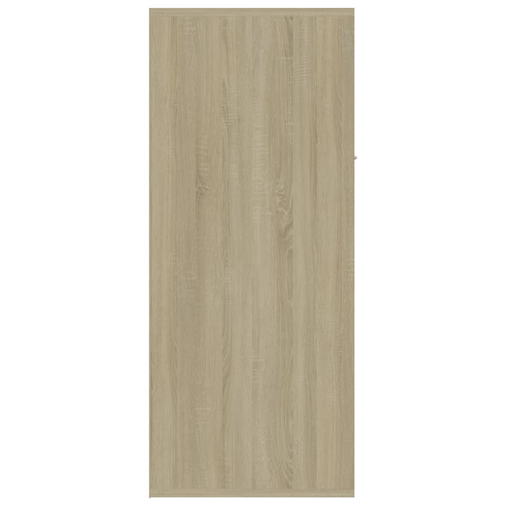 Schuhschrank Sonoma-Eiche 60x35x84 cm Holzwerkstoff