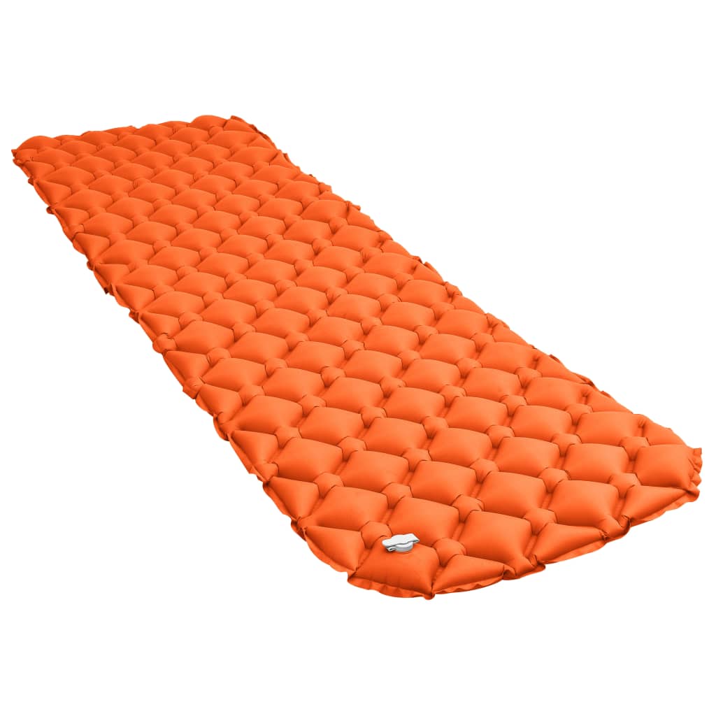 Aufblasbare Isomatte 58x190 cm Orange