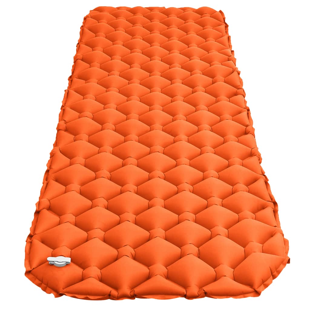 Aufblasbare Isomatte 58x190 cm Orange